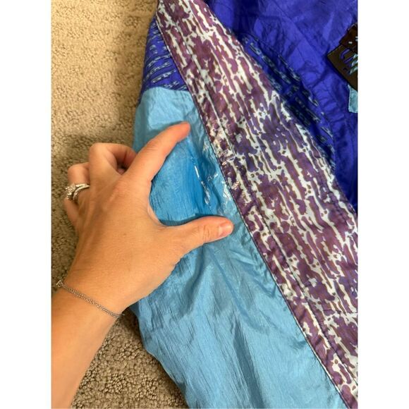 Vintage Kaelin Ski Suit Women’s Small Retro Style Blue Purple - Picture 3 of 6